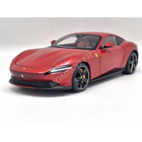 FERRARI ROMA 2019 ROUGE "ROSSO MAGMA" (BOITE AVEC RHODOID)