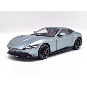 FERRARI ROMA 2019 GRIS "GRIGIO TITANIO" (BOITE AVEC RHODOID)