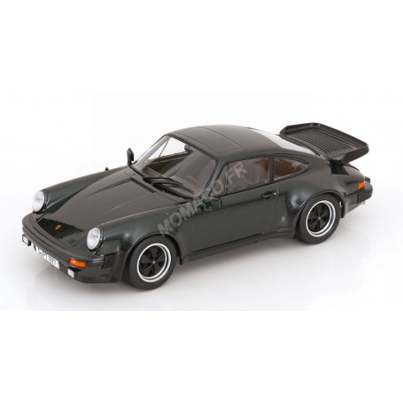 PORSCHE 911 (930) TURBO 3.3 1977 VERT FONCE METALLISE
