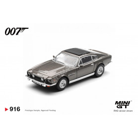 ASTON MARTIN V8 VANTAGE ARMES DESACTIVEES "JAMES BOND 007 - TUER N'EST PAS JOUER (1987)" (BLISTER EDITION ALLEMANDE)