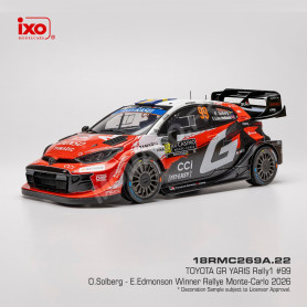 TOYOTA GR YARIS RALLY1 99 SOLBERG/EDMONDSON RALLYE MONTE-CARLO 2026