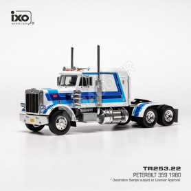PETERBILT 359 1980 BLANC/BLEU