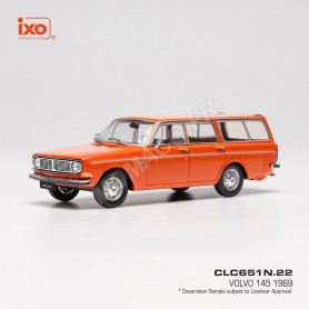 VOLVO 145 1968 ROUGE