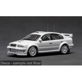 SKODA OCTAVIA WRC 2001 BLANC