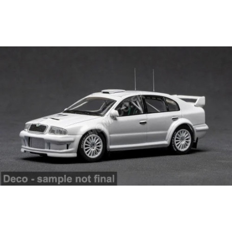 SKODA OCTAVIA WRC 2001 BLANC