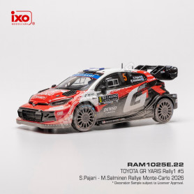 TOYOTA GR YARIS RALLY1 5 PAJARI/SALMINEN RALLYE MONTE-CARLO 2026