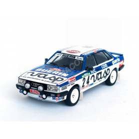 AUDI 80 QUATTRO 24 MANUEL MELLO BREYNER/MIGUEL VILLAR RALLYE DU PORTUGAL 1984