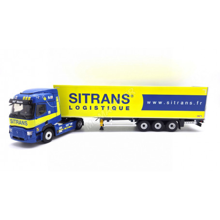 RENAULT T E-TECH REMORQUE FOURGON "SITRANS LOGISTIQUE"
