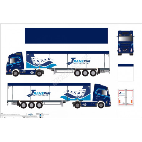 VOLVO FH AERO REMORQUE FOND MOUVANT "TRANSFIM"