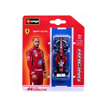 FERRARI F1 SF-25 TEAM SCUDERIA FERRARI HP 44 LEWIS HAMILTON 2025 (BLISTER)