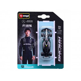 MERCEDES GP F1 W16 TEAM AMG PETRONAS MOTORSPORT 12 KIMI ANTONELLI 2025 (BLISTER)