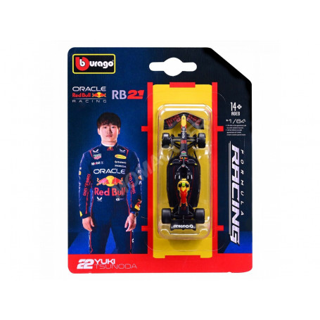 RED BULL F1 RB21 TEAM ORACLE RED BULL RACING 22 YUKI TSUNODA 2025 (BLISTER)