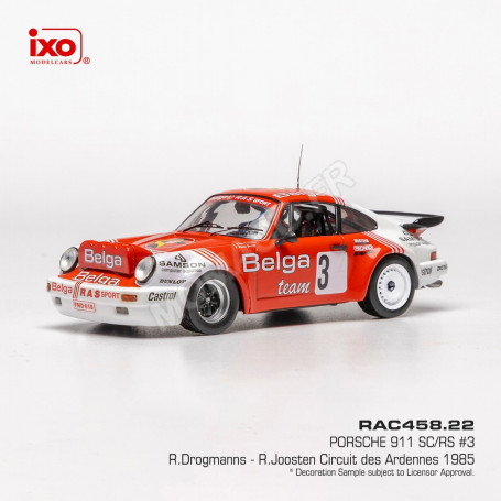PORSCHE 911 SC/RS 3 DROOGMANS/JOOSTEN CIRCUIT DES ARDENNES 1985