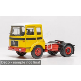MAN F7 1970 JAUNE/ROUGE