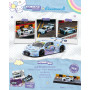 AUDI R8 LMS GT3 EVO II 36 UNO RACING MACAU GT 2025 AVEC DIORAMA ET CARTE