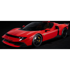 FERRARI 849 TESTAROSSA SPIDER FIORANO 2025 ROUGE "RED SCUDERIA" (BOITE PREMIUM - HARDCASE)