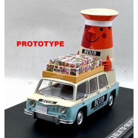 RENAULT 8 GUERTON "BELIN - TDF 1965" VERSION N°2 AVEC PETIT PERSONNAGE