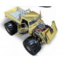 FORD F-250 1974 MONSTER TRUCK BIGFOOT 1 "THE ORGINAL MONSTER TRUCK - 50EME ANNIVERSAIRE" OR AVEC FIGURINES BOB CHANDLER