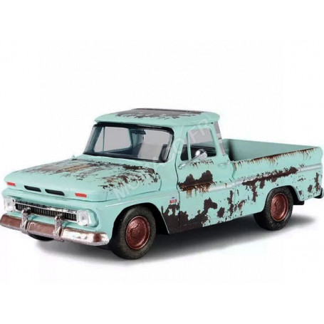 CHEVROLET C10 PICK-UP FLEETSIDE 1966 VERT VERSION SALIE