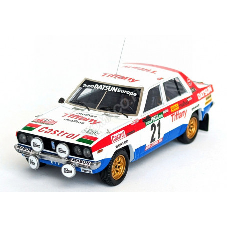 DATSUN 160J 21 SANTINHO MENDES/FILIPE LOPES RALLYE DU PORTUGAL 1981