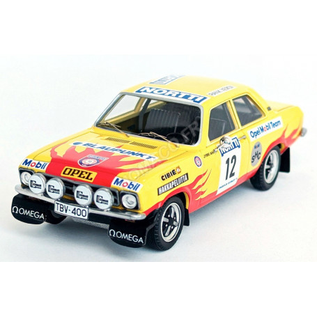 OPEL ASCONA 12 HANNU PALIN/JYRKI AHAVA RALLYE DES 1000 LACS 1973