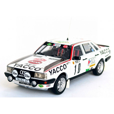 AUDI 80 QUATTRO 10 BERNARD DARNICHE/ALAIN MAHE RALLYE MONTE-CARLO 1984