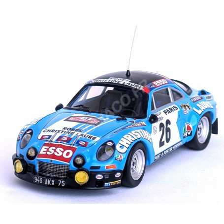 RENAULT ALPINE A110 26 MICHEL ALIBELLI/ANTOINE PISTRE RALLYE MONTE-CARLO 1976