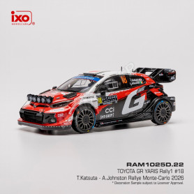 TOYOTA GR YARIS RALLY1 18 KATSUTA/JOHNSTON RALLYE MONTE-CARLO 2026
