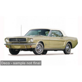 FORD MUSTANG CONVERTIBLE 1965 DORE/BEIGE