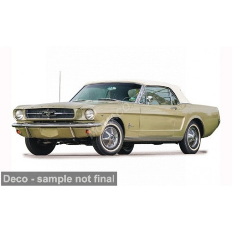 FORD MUSTANG CONVERTIBLE 1965 DORE/BEIGE