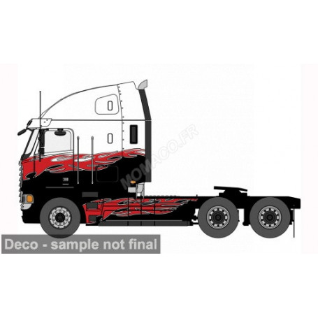FREIGHTLINER ARGOSY 2002 ROUGE/NOIR