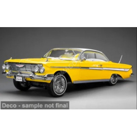 CHEVROLET IMPALA CONVERTIBLE LOWRIDER 1961 JAUNE