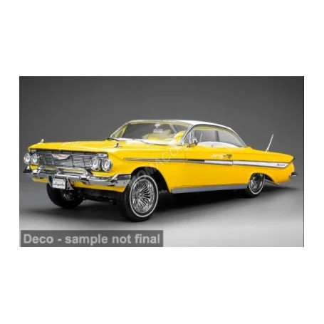 CHEVROLET IMPALA CONVERTIBLE LOWRIDER 1961 JAUNE