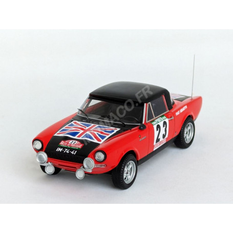 FIAT 124 ABARTH RALLYE 23 MENDES/FERREIRA RALLYE DU PORTUGAL 1977