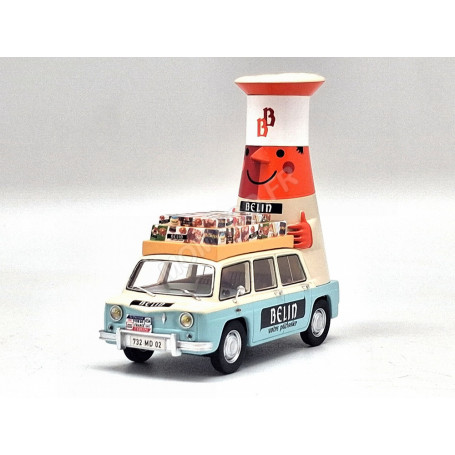 RENAULT 8 GUERTON "BELIN - TDF 1965" VERSION N°1 AVEC GRAND PERSONNAGE