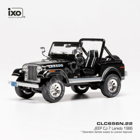 JEEP CJ-7 LAREDO 1980 NOIR