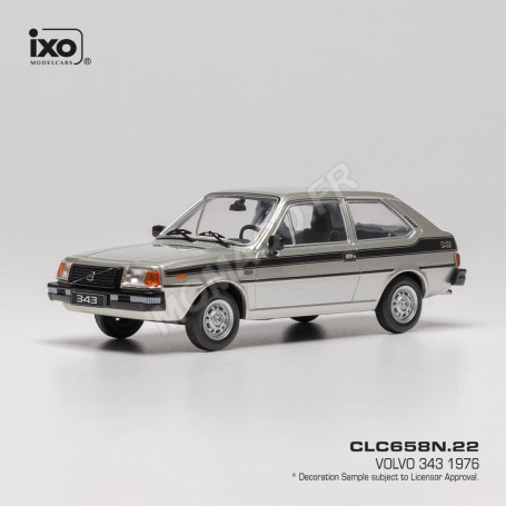 VOLVO 343 1976 GRIS METALLISE DECORE