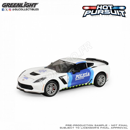 CHEVROLET CORVETTE Z06 COUPE 2019 "POLICIA ESTATAL GTO - GUANAJUATO"
