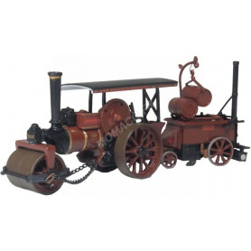 FOWLER STEAM ROLLER COLEMAN FLAPPER COVENANTER "AYR COUNTY COUNCIL" MARRON