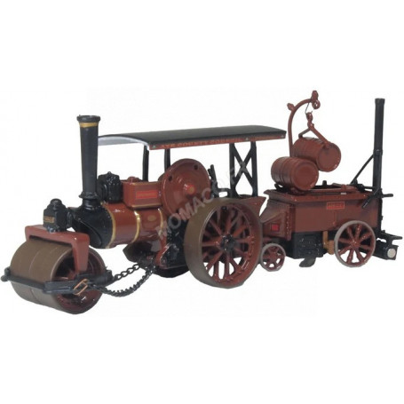 FOWLER STEAM ROLLER COLEMAN FLAPPER COVENANTER "AYR COUNTY COUNCIL" MARRON
