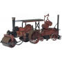 FOWLER STEAM ROLLER COLEMAN FLAPPER COVENANTER "AYR COUNTY COUNCIL" MARRON