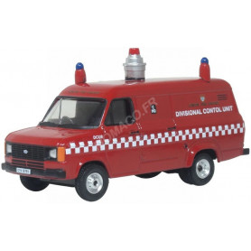 FORD TRANSIT MKII LONDON FIRE BRIGADE DCU ROUGE
