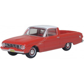 FORD FALCON RANCHERO 1960 MONTE CARLO RED/CORINTHIAN WHITE