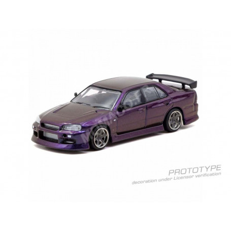 NISSAN SKYLINE GTR ER34 2025 VIOLET "URAS MIDNIGHT PURPLE"