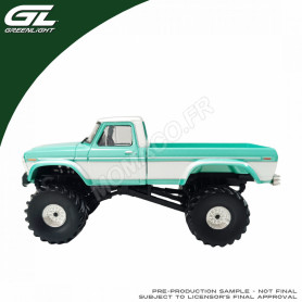 FORD F-250 1979 BLEU CLAIR AVEC BANDE BLANCHE
