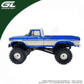 FORD F-250 1979 BLEU METALLISE AVEC BANDE ARGENT