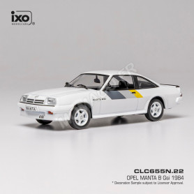 OPEL MANTA B GSI 1984 BLANC/DECORE