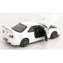 NISSAN SKYLINE GT-R R34 V-SPEC II AVEC JANTES OEM 2001 BLANC