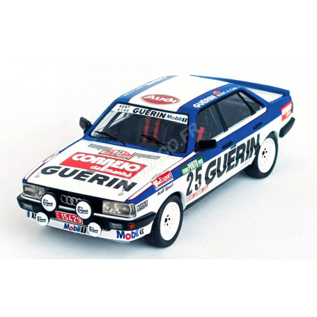 AUDI 80 QUATTRO 25 MANUEL MELLO BREYNER/JOSE LOPES RALLYE DU PORTUGAL 1985