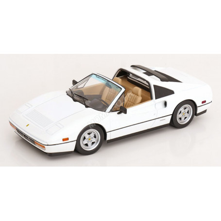FERRARI 328 GTS VERSION US 1985 BLANC AVEC HARD TOP AMOVIBLE